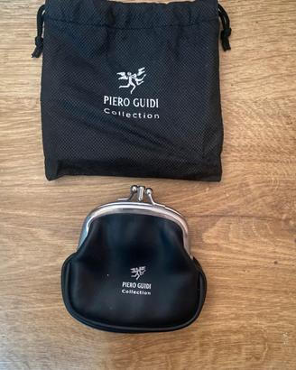 Portamonete Piero guidi in pelle.