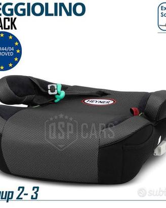 Seggiolino Auto Rialzo ISOFIX OMOLOGATO 4-12 ANNI