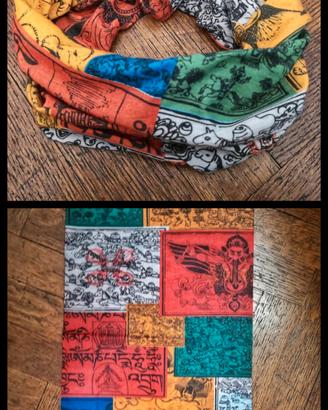 Sottocasco scaldacollo Tibetan prayer flag