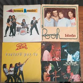 4 Vinili 45 giri I Pooh 