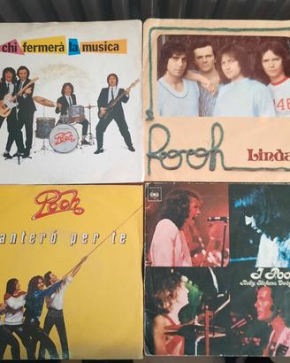 4 Vinili 45 giri I Pooh 