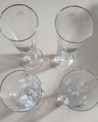 Set 4 Bicchieri Birra Warsteiner