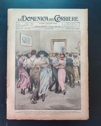 la Domenica Del Corriere N 32 Agosto 1921 