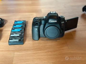 Canon 6d mark ll + 5 batterie (21257 scatti) !!