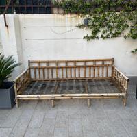 Divano bamboo esterno