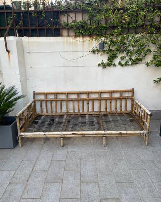 Divano bamboo esterno