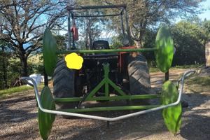 Avvolgi telo doppio per raccolta olive