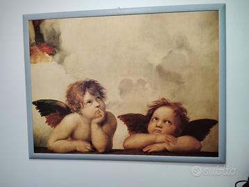 Quadro stampa angeli