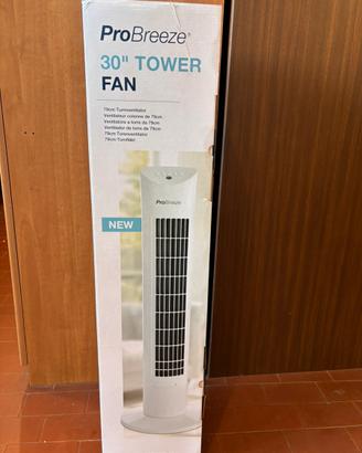 Ventilatore a colonna Pro breeze con telecomando.