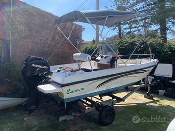 Barca Open COSIVER Hunter + Mercury efi FourStroke