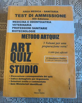 Artquiz giallo e rosso per medicina e odontoiatria