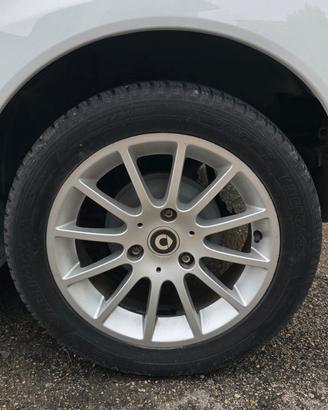 gomme e cerchi 4 stagioni per Smart for two 451