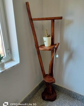 Portavasi in legno