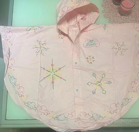 Poncho da disegno bambina 5-6 anni