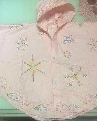 Poncho da disegno bambina 5-6 anni