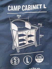 mobiletto da campeggio 