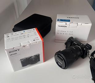 SONY ALPHA 6100 + TAMRON 17-70mm APS-C