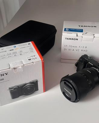 SONY ALPHA 6100 + TAMRON 17-70mm APS-C