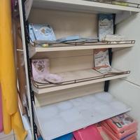 Scaffali usati per negozio