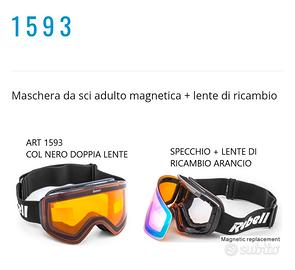Maschera da Sci rebell doppia lente 