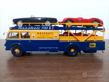 Bisarca FIAT 642 RN2 BARTOLETTI 1957 MASERATI 1/43