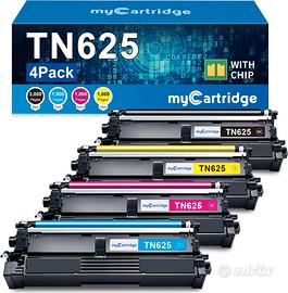 MYCARTRIDGE TN625 Compatibile con Brother TN625