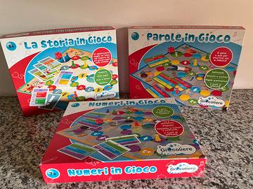 3 giochi da tavolo educativi - bambini dai 7 anni