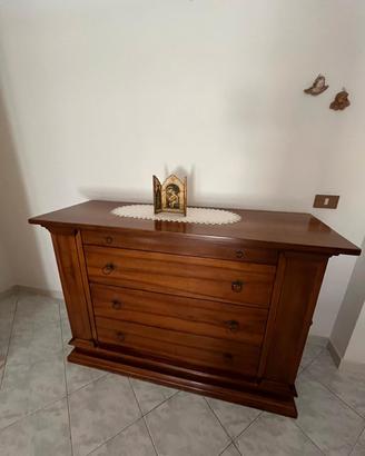 Cassettiera / comò in legno massello