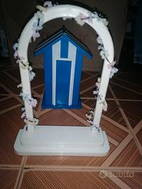 Casa delle bambole miniature accessori spiaggia 