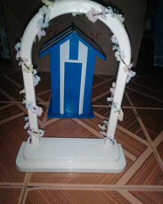 Casa delle bambole miniature accessori spiaggia 