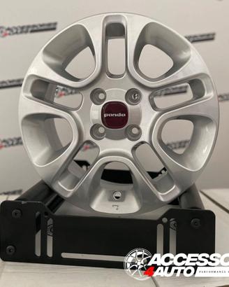 Set Cerchi Originali Fiat da 14 per Fiat Panda