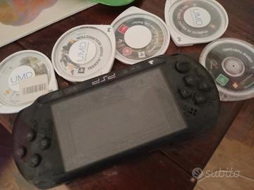 psp portatile più giochi