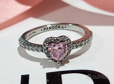 Anello con cuore Pandora in argento 925