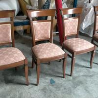 Sedie in legno di faggio nuove di fabbrica 