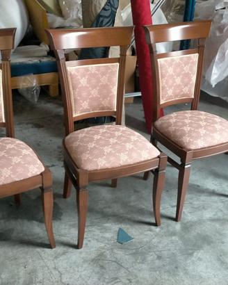 Sedie in legno di faggio nuove di fabbrica 