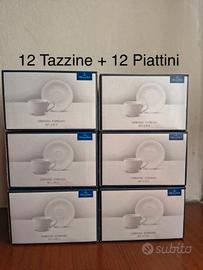 12 Tazzine + Piattini Villeroy & Boch New Cottage