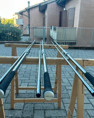3 Canne da carpfishing