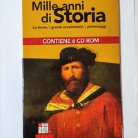 Mille anni di Storia 6 CD-ROM vintage anno 2003
