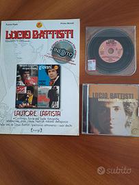 Set con Libro Lucio Battisti  e 2 CD
