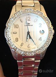 Orologio Lorenz+fedina Swarovski 80 euro