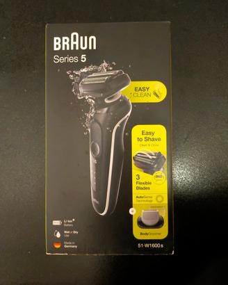 rasoio elettrico Braun Series 5 con Body Groomer