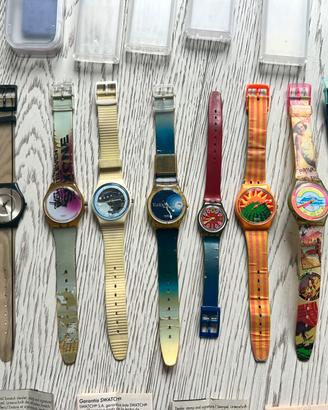 Orologi swach usati vari modelli anni '80