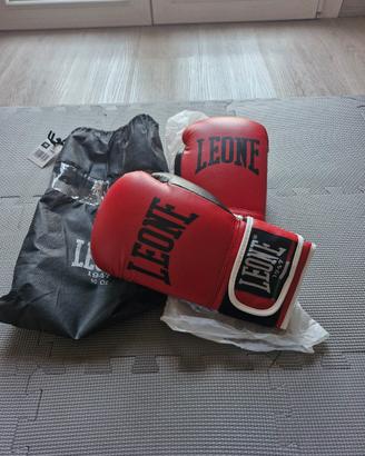 Guanti Boxe Leone Rossi