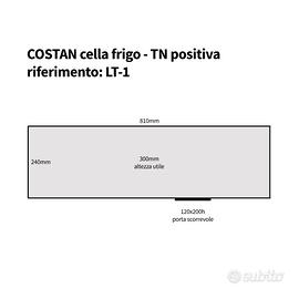 LOTTO COMPLETO – 6 Celle Frigorifere + 2 Centrali
