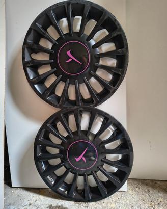 2 copricerchi originali per Ypsilon Elefantino 14"