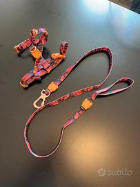 Pettorina ad H con guinzaglio