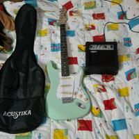 kit chitarra elettrica con amplificatore