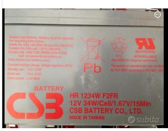 Stock Batteria 12 piombo