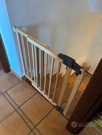 Cancello sicurezza bambini in legno estensibile