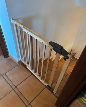 Cancello sicurezza bambini in legno estensibile